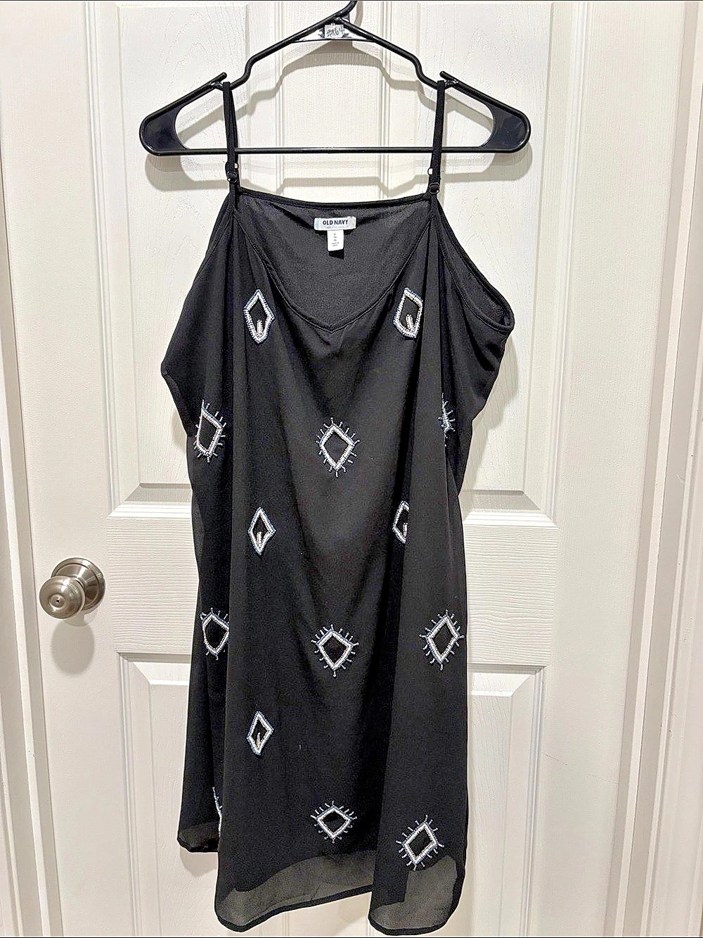 Old Navy Beaded Midi Dress Black XL